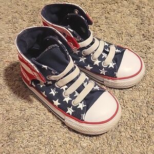 American Flag Converse shoes